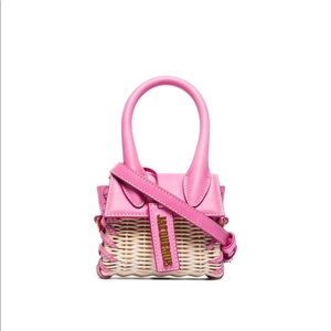 2021 Jacquemus Pink Wicker Summer Bag 🍉
